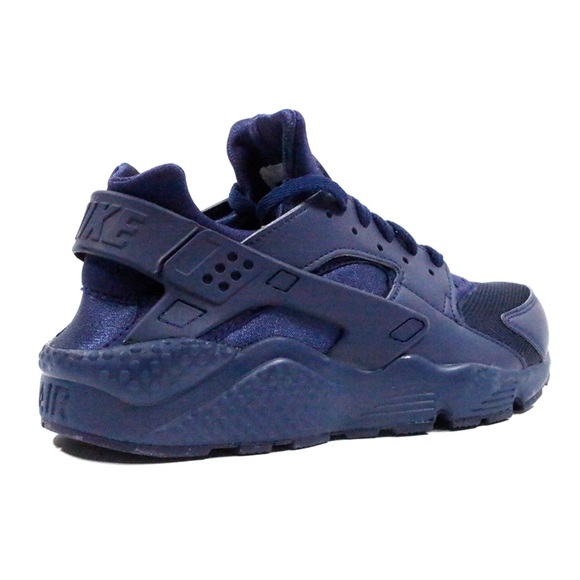 navy blue and grey huaraches